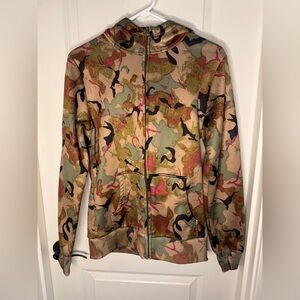 Medium Burton Hooded Zip Up Sweatshirt